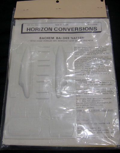 Horizon Conversion 4831 Bachem BA 349 Natter Vac Kit  