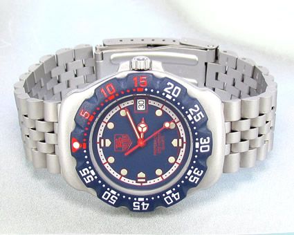 TAG Heuer Formula 1 F1 Blue Dial New Bezel Glass & Battery Mens/Women 