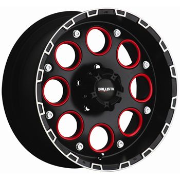 18x9 Black Wheel Ballistic Enigma 6x135  