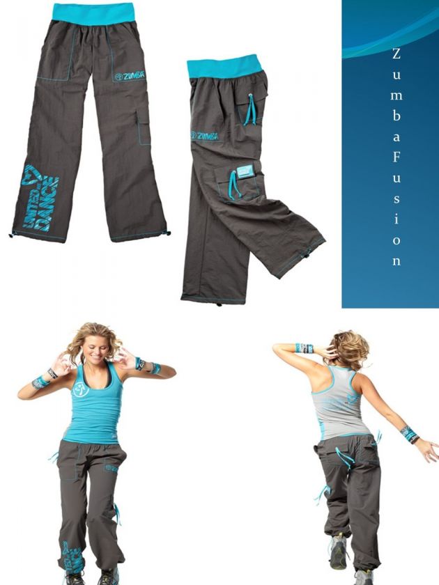 ZUMBA UNITED WE DANCE CARGO PANTS benifit nonprofit   Free Super Fast 