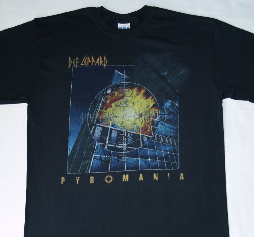 DEF LEPPARD   Pyromania   OFFICIAL T SHIRT New S M L XL  