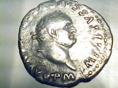 TITUS   79   81 AD   ELEPHANT Denarius VF/XF  