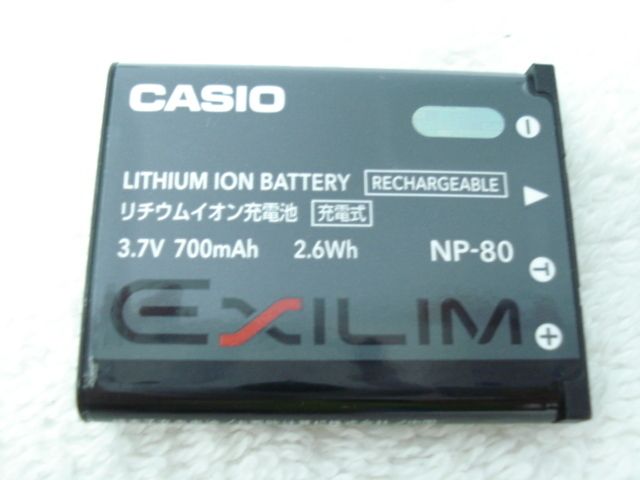 GENUINE CASIO NP 80 FOR S5 S8 Z33 Z35 ZS5 Z550 MORE  