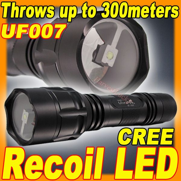 UltraFire UF 007 CREE Reflect LED Flashlightl over 300m  