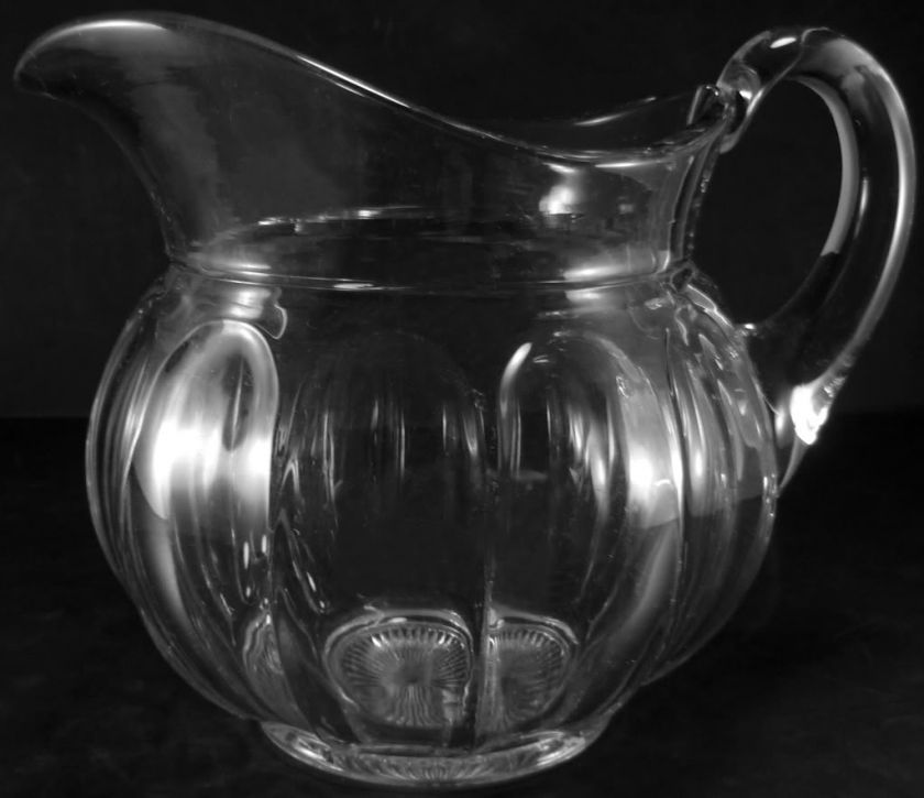 Antique Heisey Crystal Colonial Puritan 2.5pt Squat Jug  