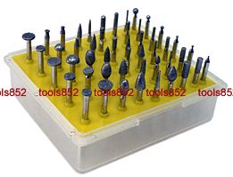 50pcs Diamond Burs Lapidary Rock Grinding Dremel 0350  