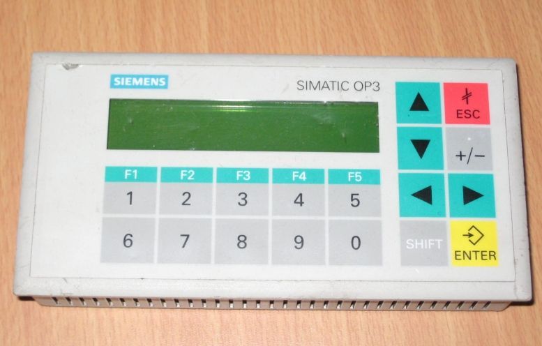 SIEMENS SIMATIC OP3 6AV3 503 1DB10 Operator Panel  