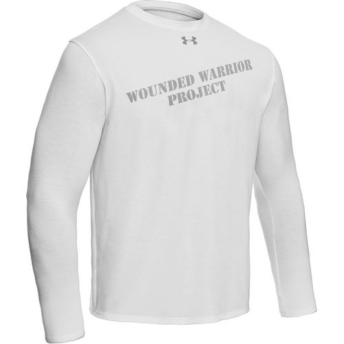 UNDER ARMOUR HG MENS WOUNDED WARRIOR PROJECT LS T BLK  