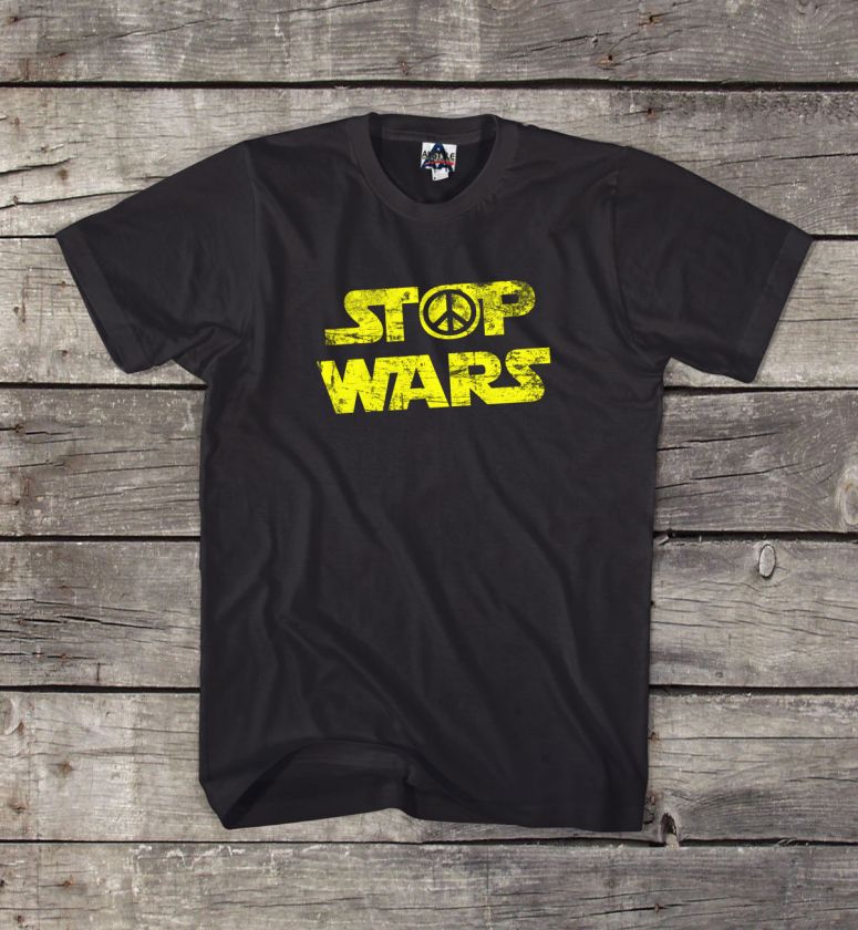 STOP WARS Anti War Political Bush Obama Cool T Shirt  