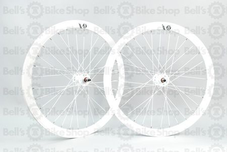 Origin8 Track Attack Non Machined Wheels WHITE Origin8 Hubs 