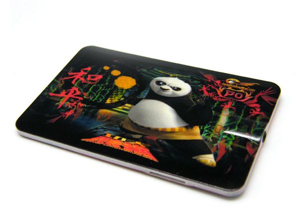 NEW Kung Fu Panda 2 credit card size personal  player for 1 8G TF 
