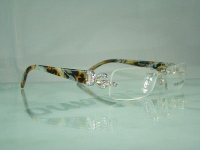 DOLCE GABBANA RIMLESS D&G 1158 B 295 Eyeglasses Frames SIZE 53