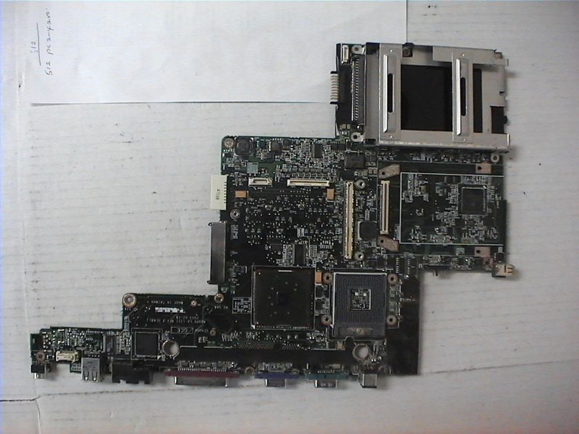 DELL INSPIRON 8500 INTEL MOTHERBOARD LA 1351 ADQ00 8K307 LIGHTS WONT 