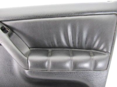 DOOR PANEL BLACK LEATHER PASSENGER FRONT VW JETTA,GOLF 4DR, MK3 93 98 