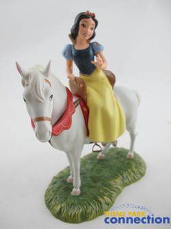 Disney WDCC SNOW WHITE & PRINCE Horse & Away to His Castle Well Go 2 