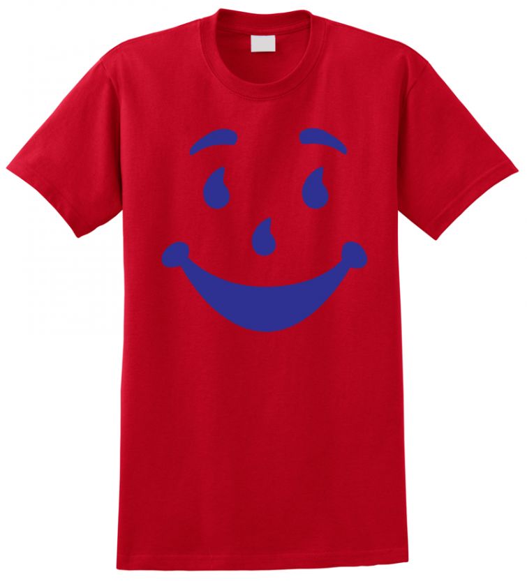 Funny Kool Aid Man T shirt Ooooh Yeah Drink Vintage  