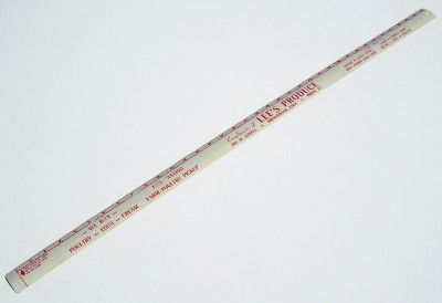 Old Metal Yardstick Adv. LEES PRODUCE Shenandoah IA  