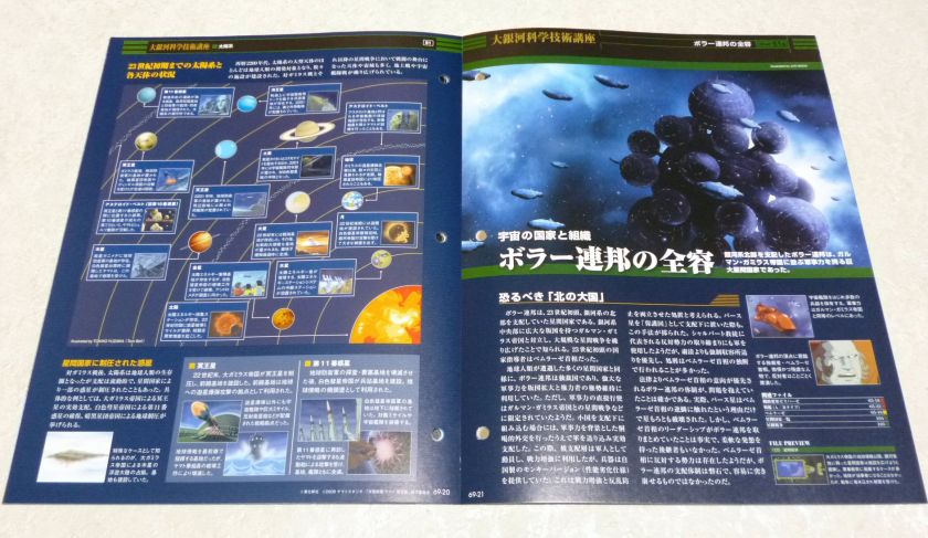 Space Battleship Yamato Official Fact File Book #69 SF Anime Star 