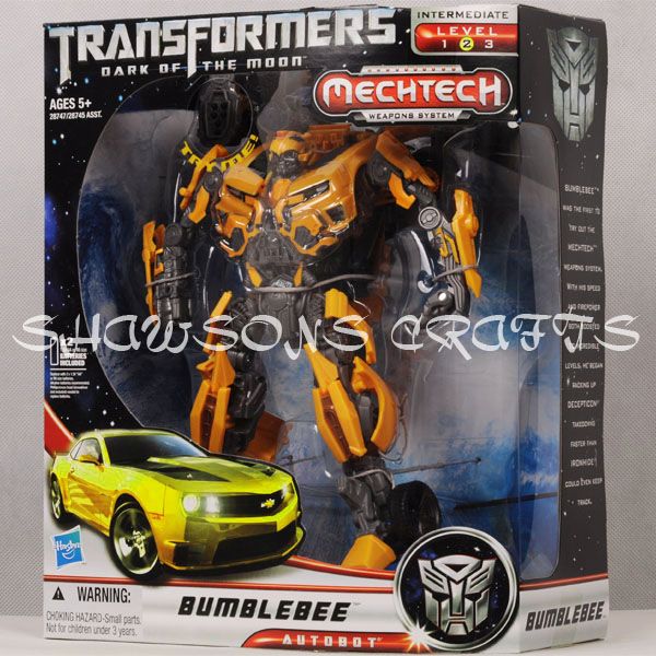 TRANSFORMERS MOVIE 3 DOTM LEADER CLASS BUMBLEBEE FIGURE 653569571926 