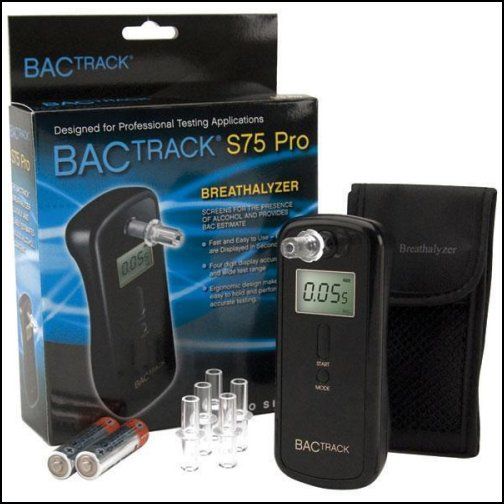 BacTrack S75 Pro Breathalyzer w/Xtend Sensor Technology from 