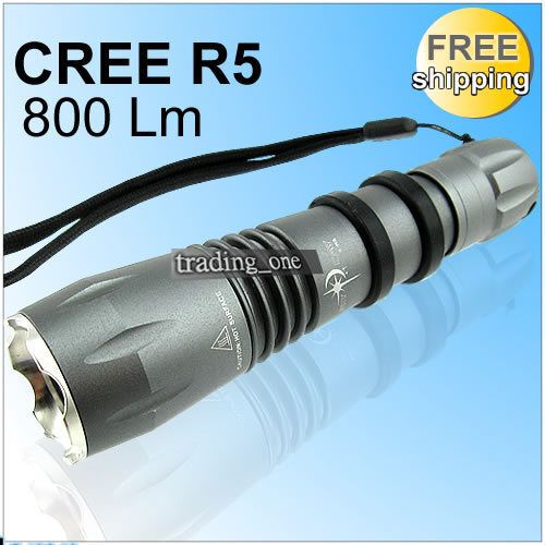 CREE XPG XP G R5 LED Flashlight Camping Torch 800 Lumens 18650  