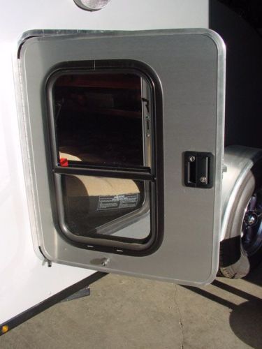 TEARDROP TRAILER DOOR, RV, WITH WINDOW 26 X 32  