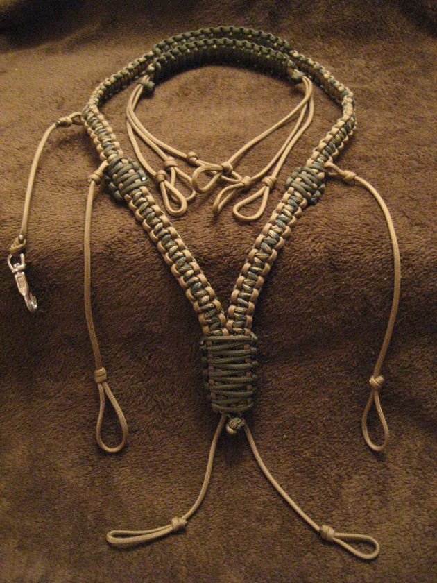 WATERS EDGE DUCK CALL LANYARD W/ MATCHING DUCK CARRIER VERY NICE 