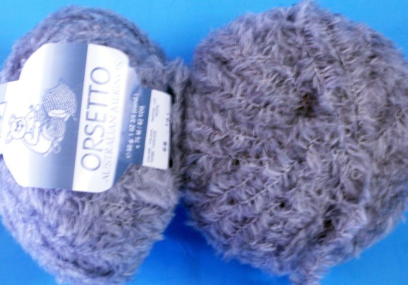 BALLS ORSETTO YARN 96% WOOL 4% POLYAMIDE 50G @ NEW  