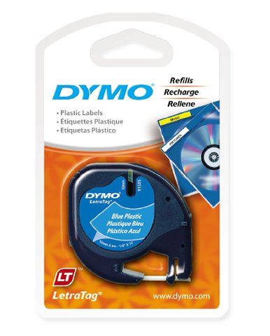 Dymo Letra Tag Ultra BLUE Plastic Labels LetraTag XR XM LT Plus & QX50 