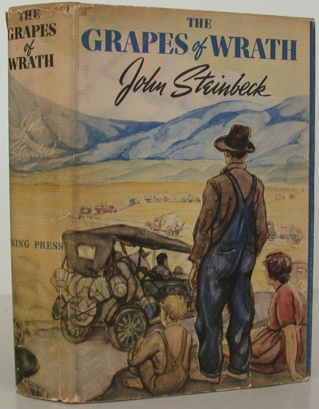 JOHN STEINBECK The Grapes of Wrath FIRST EDITION  