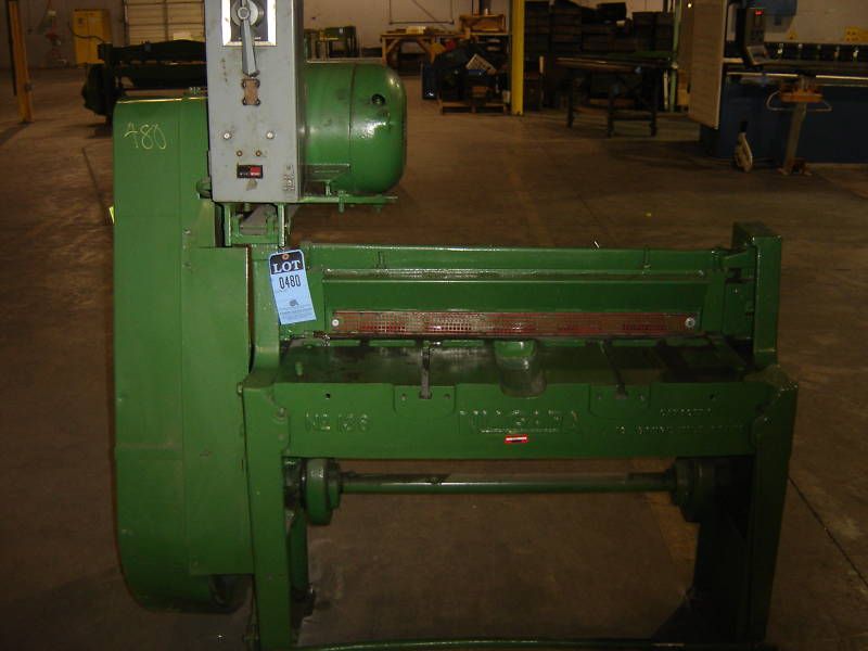 Niagra No. 136 Shear 16ga 36Inch Capacity. 3Phase  