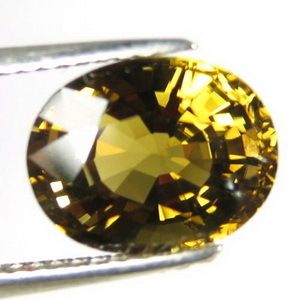 55CT. NATURAL CHAMPAGNE COLOR TOURMALINE CUT GEMSTONE  