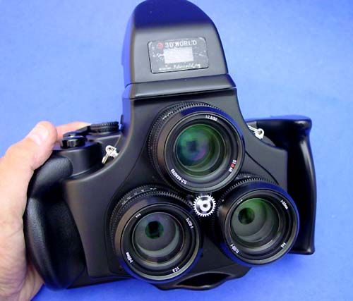 Medium Format STEREO 3 D CAMERA TL 120  