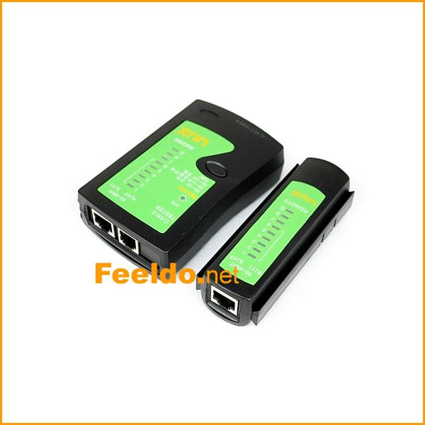 Test Tool for RJ45 RJ11 Cat 5 Cat6 Network LAN Cable Tester(#1962 