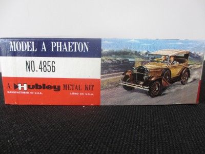   1927 32 Ford Model A Phaeton Metal Model Car Kit 1/20 No.4856  