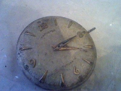 VINTAGE HAMILTON 658 AUTOMATIC MOVEMENT AND DIAL 4U2FIX  