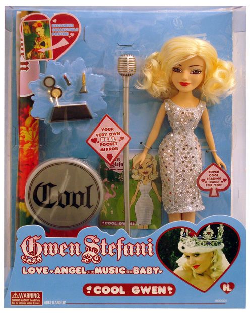 GWEN STEFANI FASHION DOLLS SERIES 1   COOL GWEN  