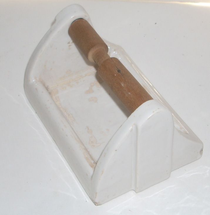 Vintage Willette Vitreous China Toilet Paper Holder  