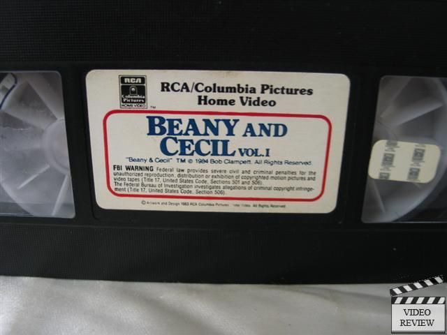 Beany And Cecil   Volume 1 VHS Bob Clampett 043396602878  