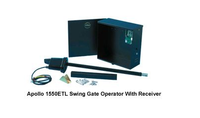   Gate Operator With Receiver For Gates Up To 16 & 600 lbs.  