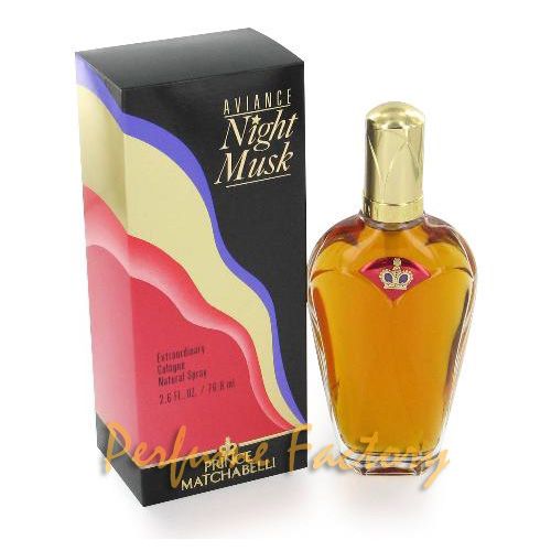 AVIANCE NIGHT MUSK * PRINCE MATCHABE * 2.6 OZ * NEW IN BOX * WOMEN 