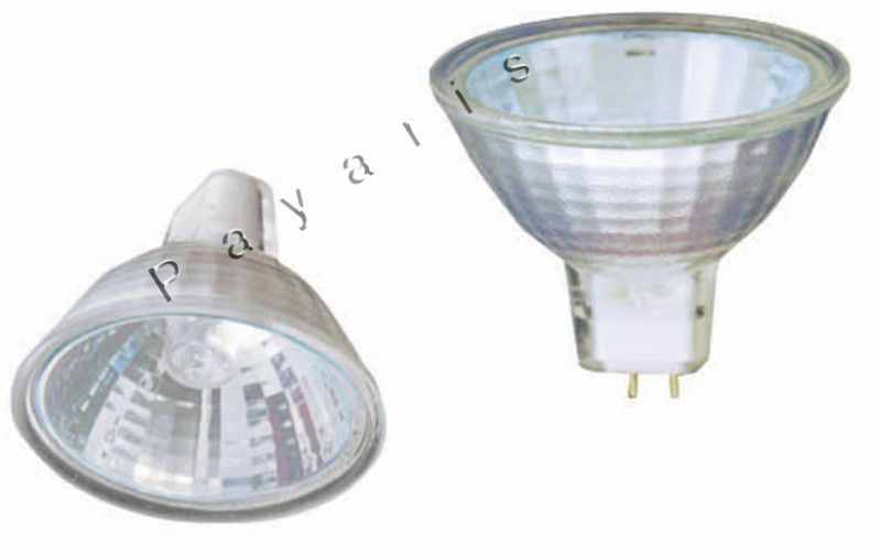 New 2 MR16 Clear Halogen Light Bulbs 12V Volt 50W Watt  