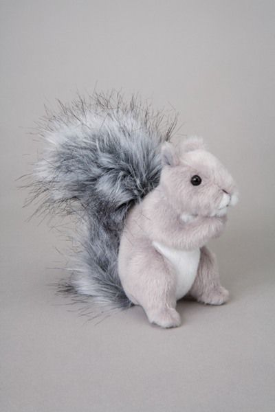 Douglas Cuddle Toys 6 Plush SHASTA stuffed Gray Squirrel ~NEW~  