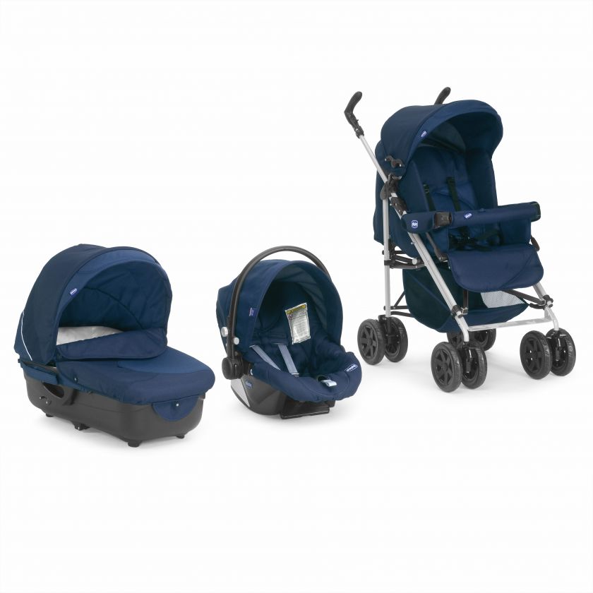 TRIO CHICCO ENJOY FUN colore blue NUOVA COLLEZIONE 2012  