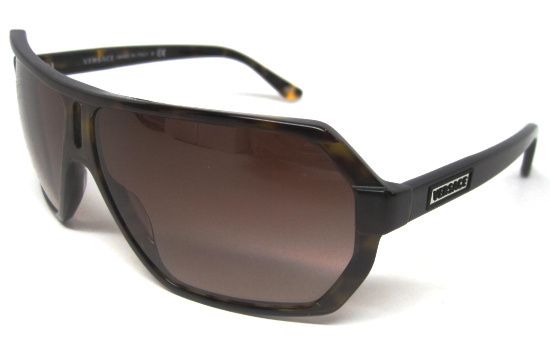 NEW VERSACE VE 4197 108/13 HAVANA SUNGLASSES**  