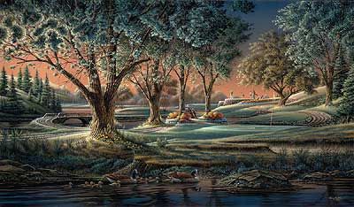 TERRY REDLIN Spring on the Green Elite w COA  