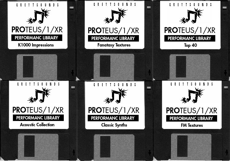 Emu Proteus   6 bank set of synth patches  