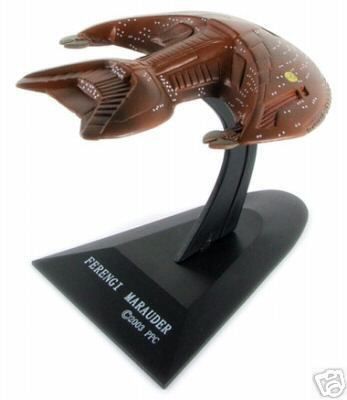 FURUTA STAR TREK VOL.2 FERENGI MARAUDER MODEL FEDEATION ALIEN SPACE 