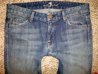 SEVEN FOR ALL MANKIND A POCKET TRI LOW JEANS 12 31 30  