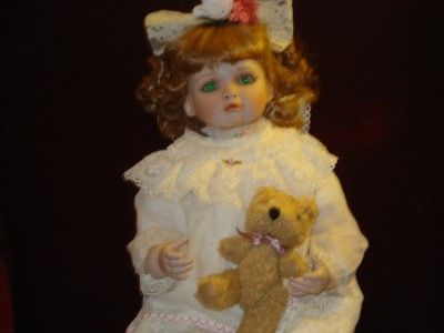 HAUNTED DOLL KAITLYN HAS STRANGE GLOWING GREEN EYES  